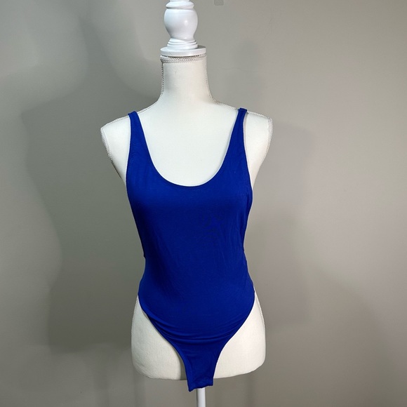 Tops - Cobalt Blue Bodysuit  / Royal Blue Bodysuit